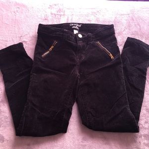 Black ( suede ) Pants